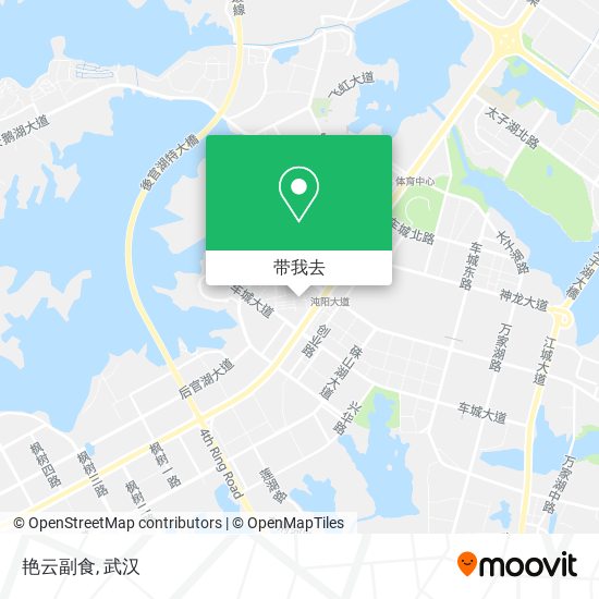 艳云副食地图