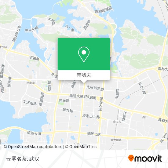 云雾名茶地图