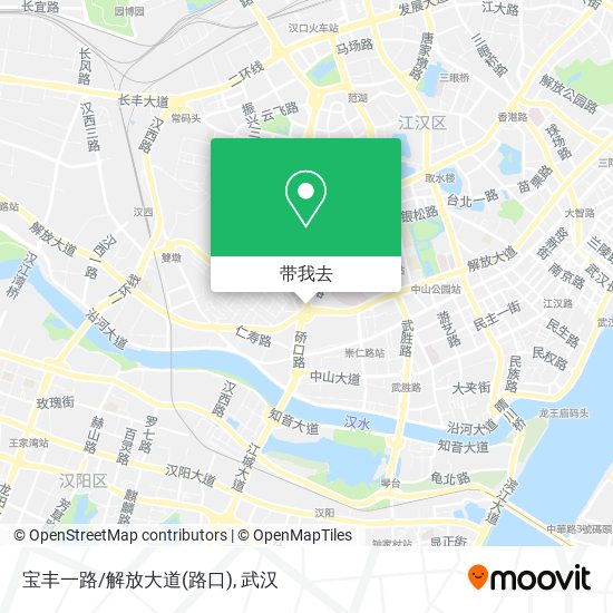 宝丰一路/解放大道(路口)地图
