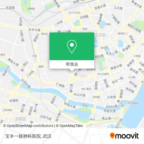 宝丰一路肺科医院地图