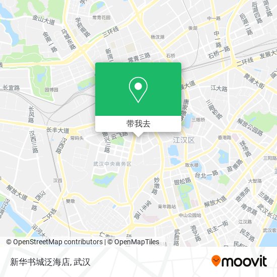 新华书城泛海店地图