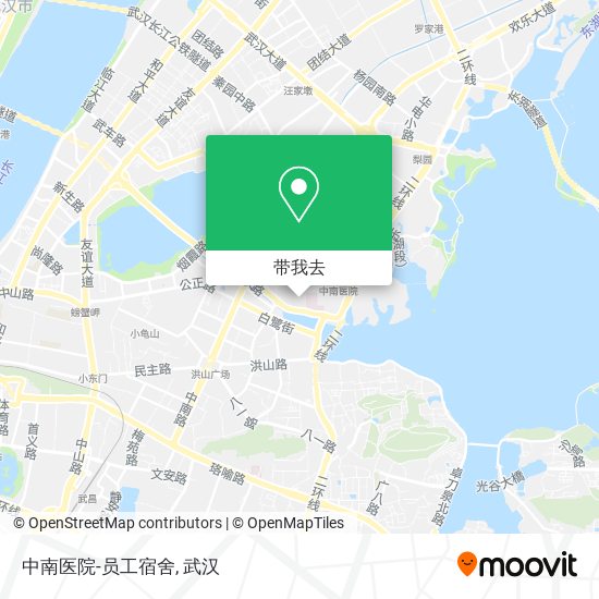 中南医院-员工宿舍地图
