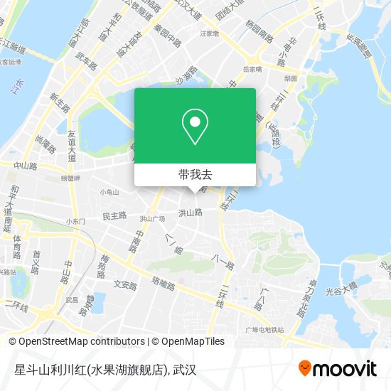 星斗山利川红(水果湖旗舰店)地图
