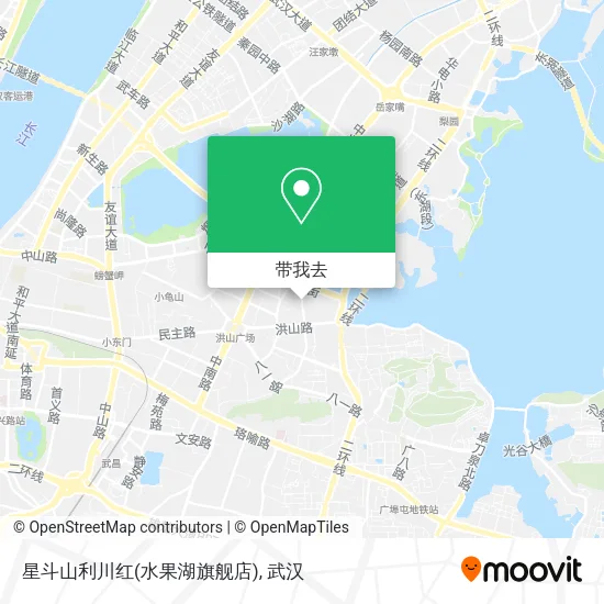 星斗山利川红(水果湖旗舰店)地图