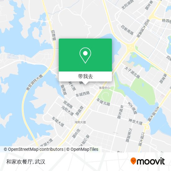 和家欢餐厅地图