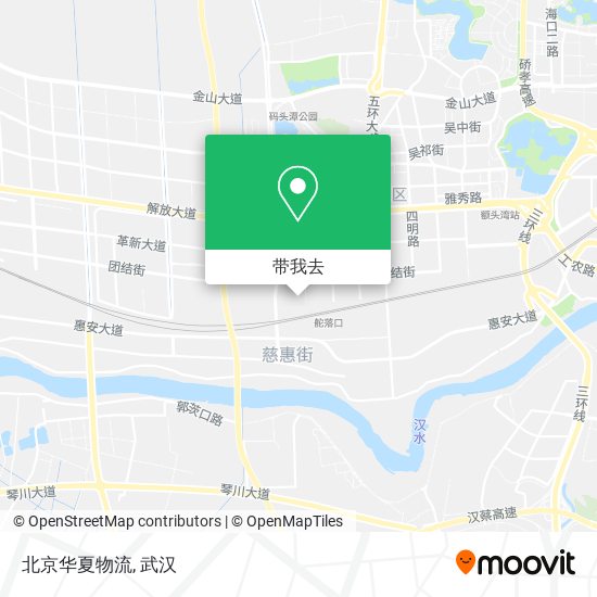 北京华夏物流地图