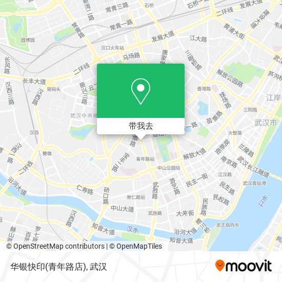 华银快印(青年路店)地图