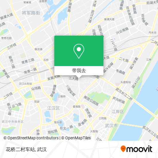 花桥二村车站地图