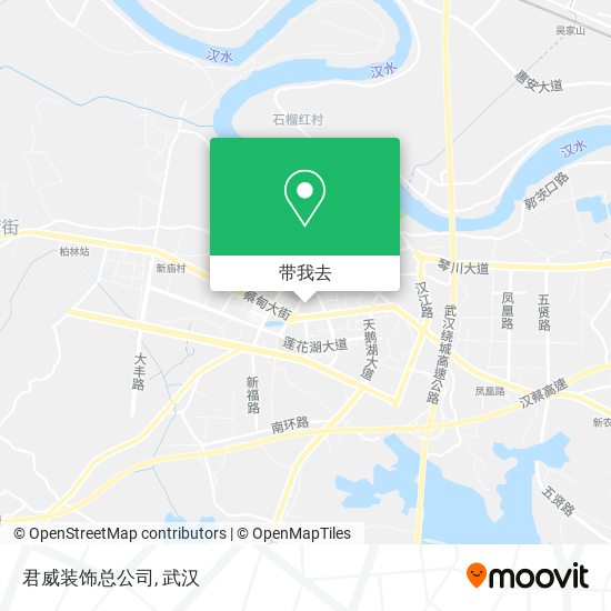 君威装饰总公司地图