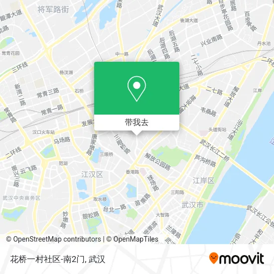 花桥一村社区-南2门地图