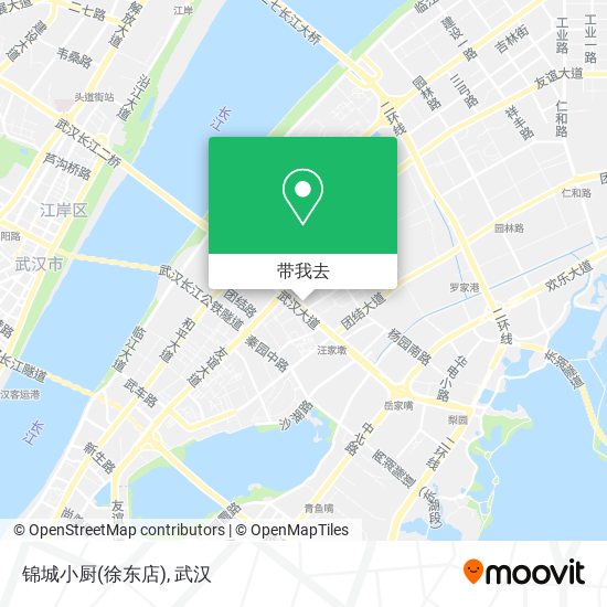 锦城小厨(徐东店)地图