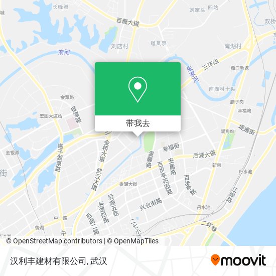 汉利丰建材有限公司地图