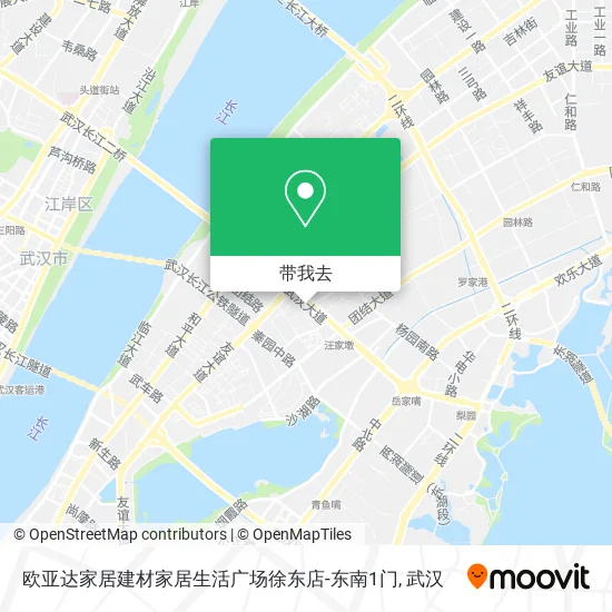 欧亚达家居建材家居生活广场徐东店-东南1门地图