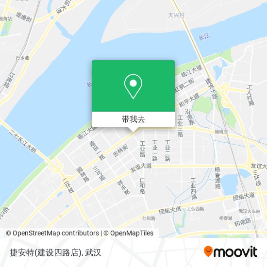 捷安特(建设四路店)地图