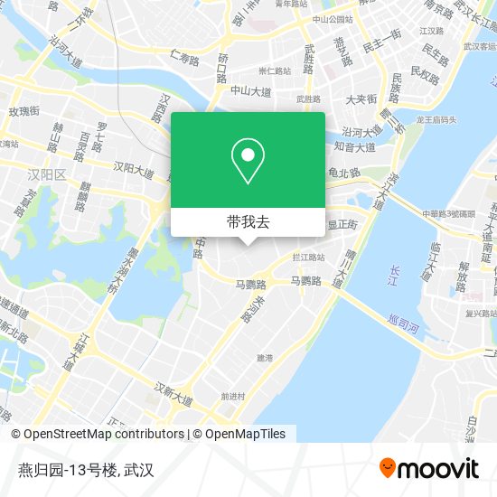 燕归园-13号楼地图