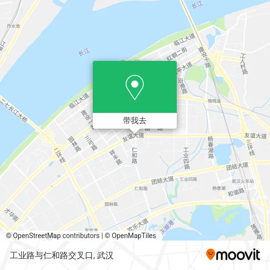 工业路与仁和路交叉口地图