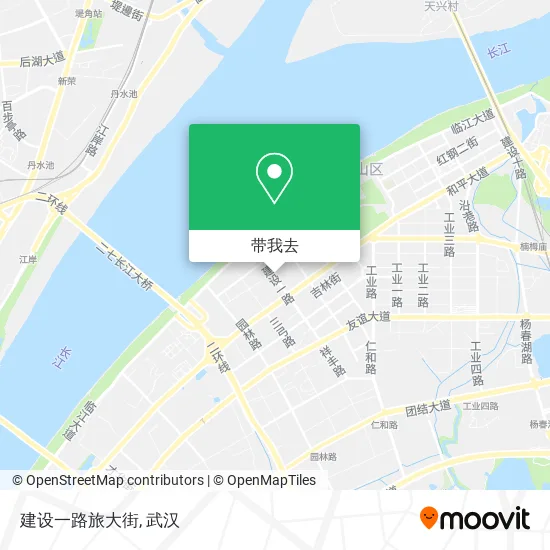建设一路旅大街地图