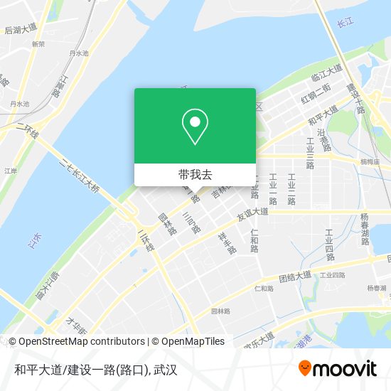 和平大道/建设一路(路口)地图