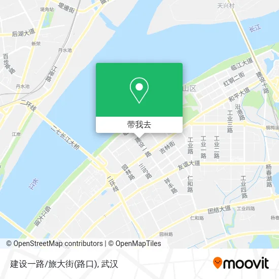 建设一路/旅大街(路口)地图