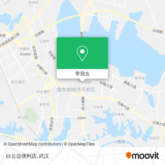 白云边便利店地图