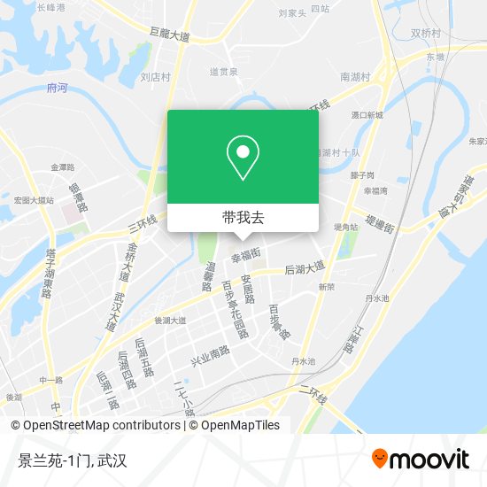 景兰苑-1门地图