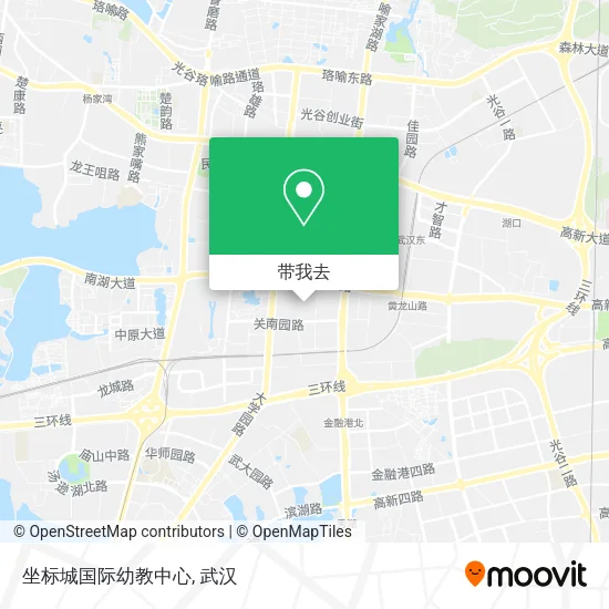 坐标城国际幼教中心地图