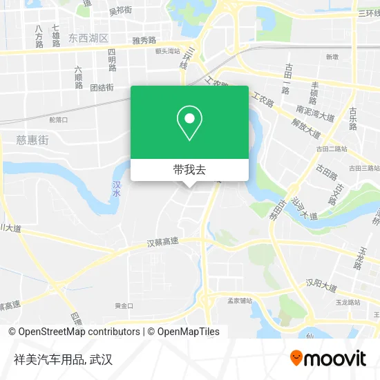 祥美汽车用品地图