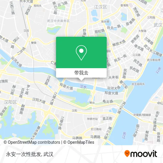 永安一次性批发地图