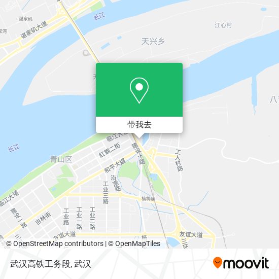 武汉高铁工务段地图