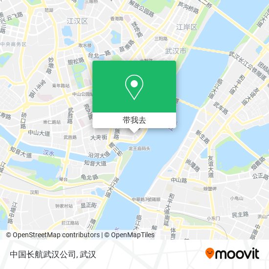 中国长航武汉公司地图