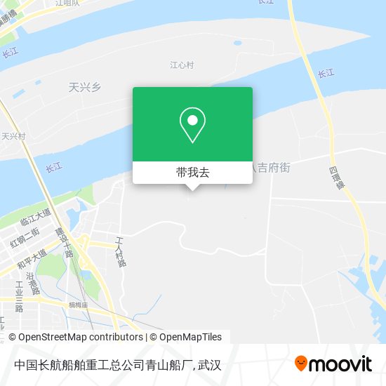 中国长航船舶重工总公司青山船厂地图
