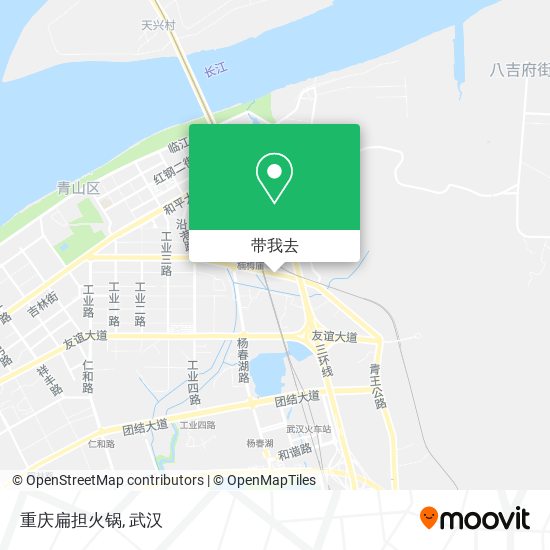 重庆扁担火锅地图