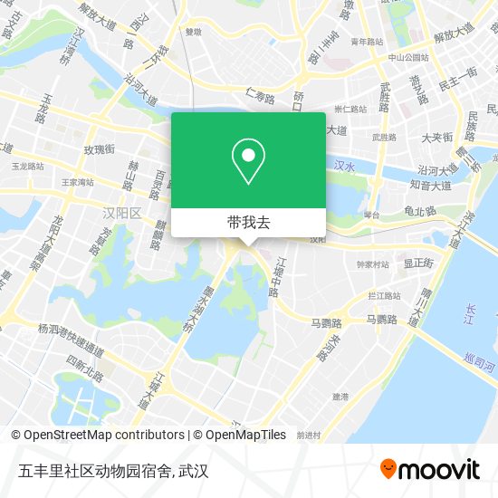 五丰里社区动物园宿舍地图