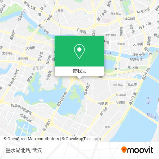 墨水湖北路地图