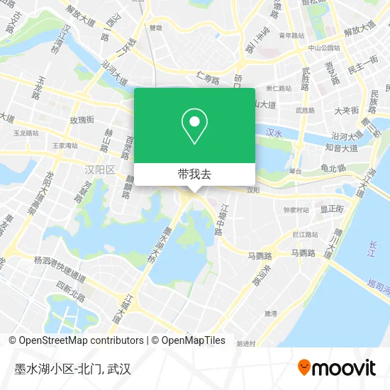 墨水湖小区-北门地图