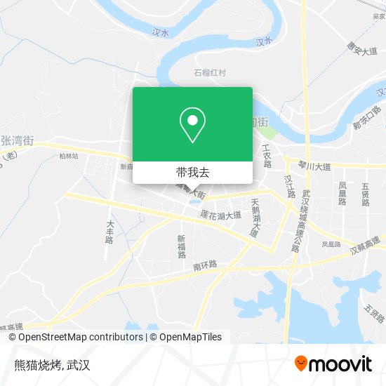 熊猫烧烤地图