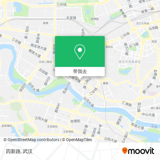 四新路地图