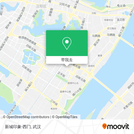 新城印象-西门地图
