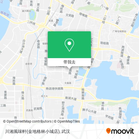 川湘風味軒(金地格林小城店)地图