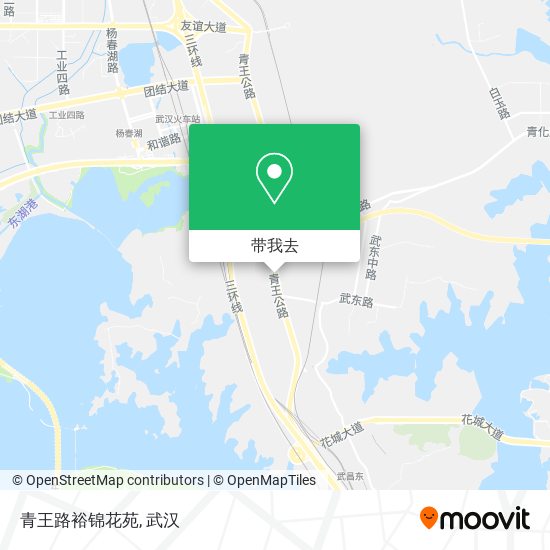 青王路裕锦花苑地图