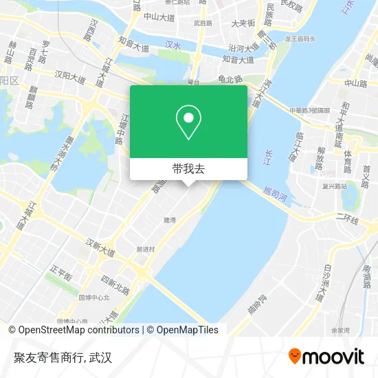 聚友寄售商行地图