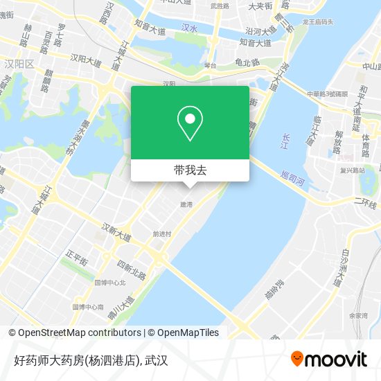 好药师大药房(杨泗港店)地图
