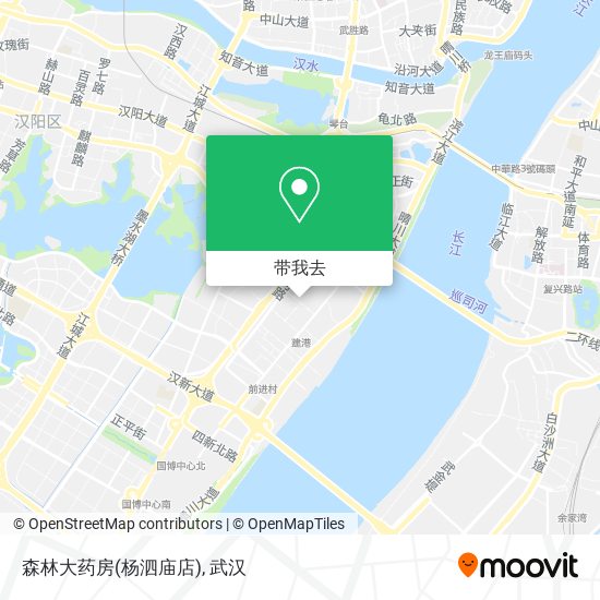 森林大药房(杨泗庙店)地图