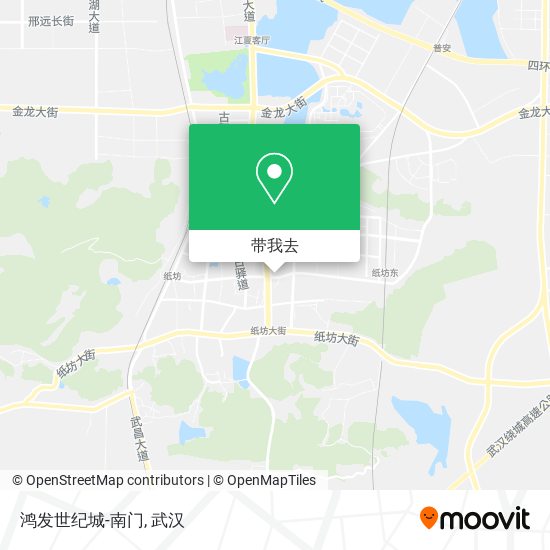 鸿发世纪城-南门地图