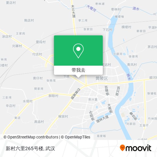 新村六里265号楼地图