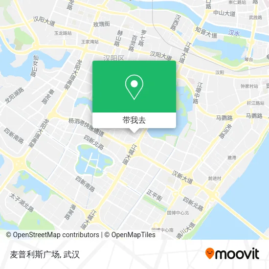 麦普利斯广场地图