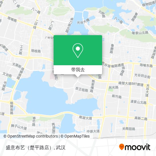 盛意布艺（楚平路店）地图