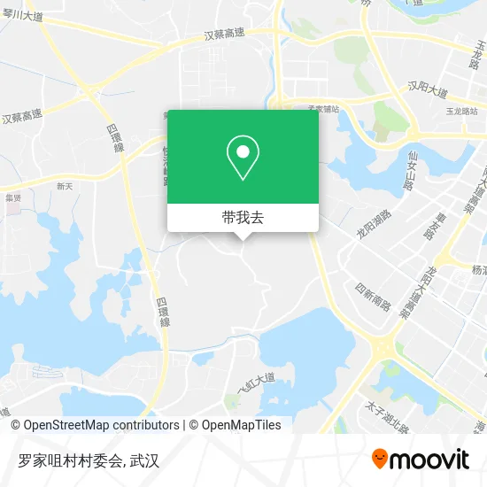罗家咀村村委会地图