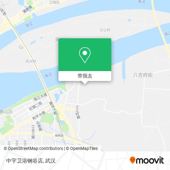 中宇卫浴钢谷店地图