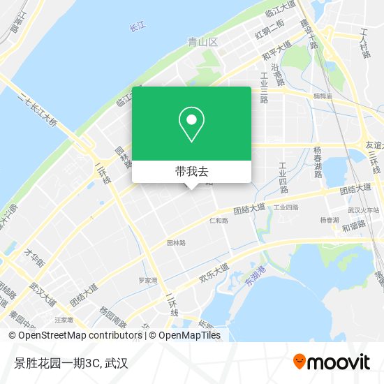 景胜花园一期3C地图